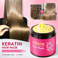 PURC 200g Keratin Hair Mask Straightening Smoothing Collagen Hair Treatment Mask Nourish Repair Damaged Frizz Hair Care Product